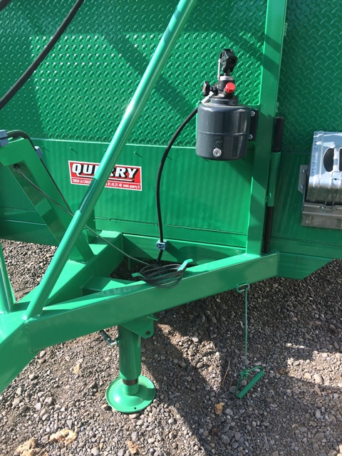 Stützfuss hydraulisch mit Pumpe